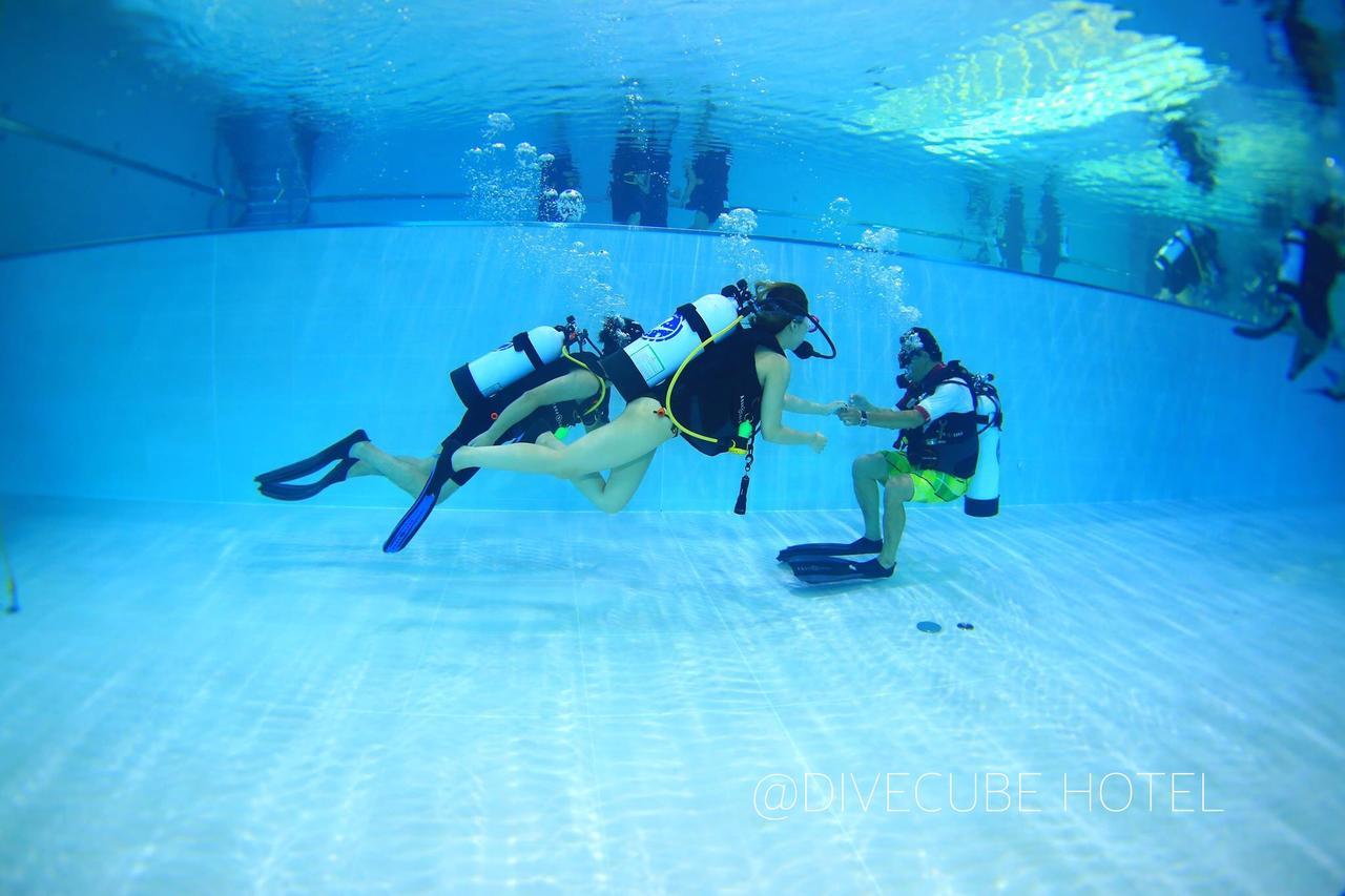 Divecube Hotel ไถจง ภายนอก รูปภาพ